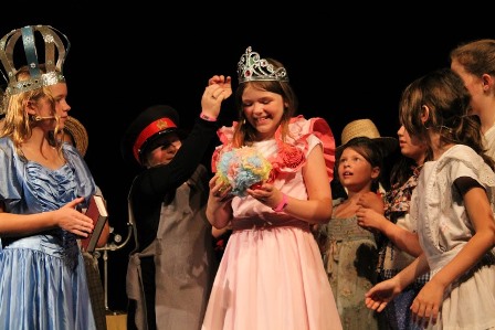 From yesterday's dress rehearsal! (Photo Credit: Keshia Laffin)