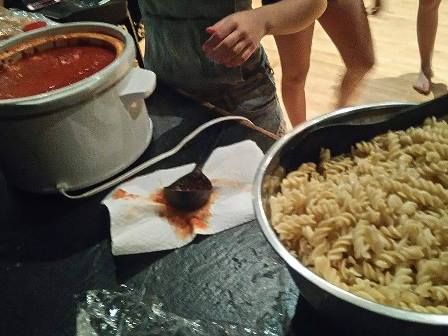 In case you thought I was lying about the pasta, I wasn't. And it was delicious.