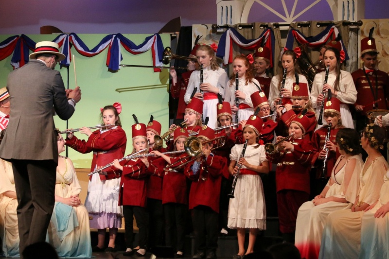 A moment from QAAW's performance of The Music Man captured by Carole Morris-Underhill!