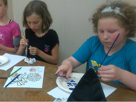 Wand making is serious business. PHOTO CREDIT: Ally Loiselle
