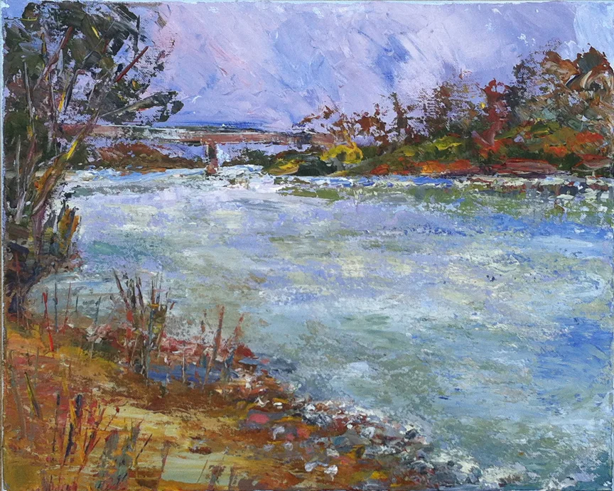 Beach at River Bend