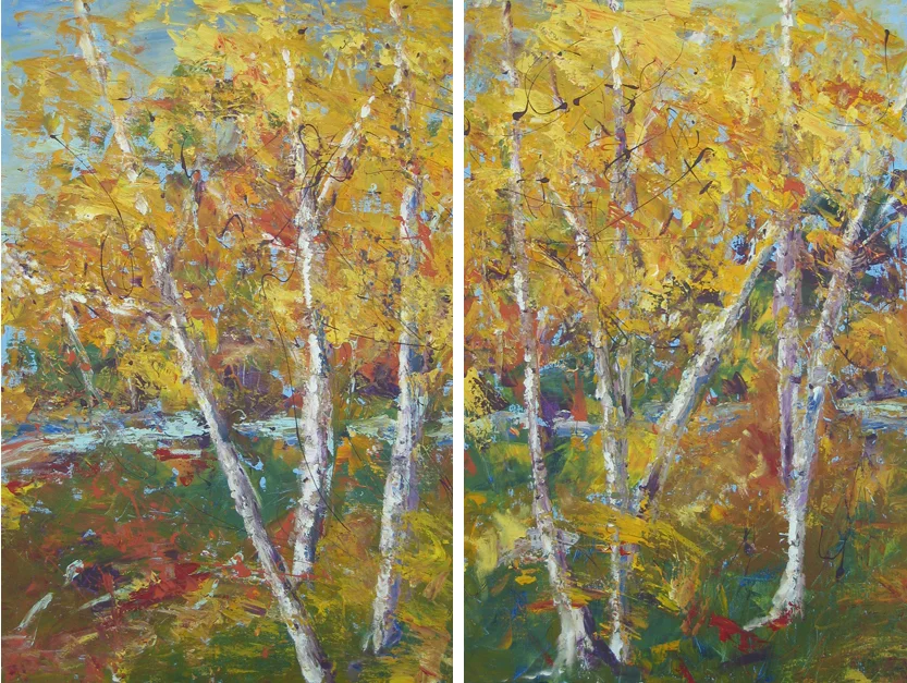 Aspens diptych