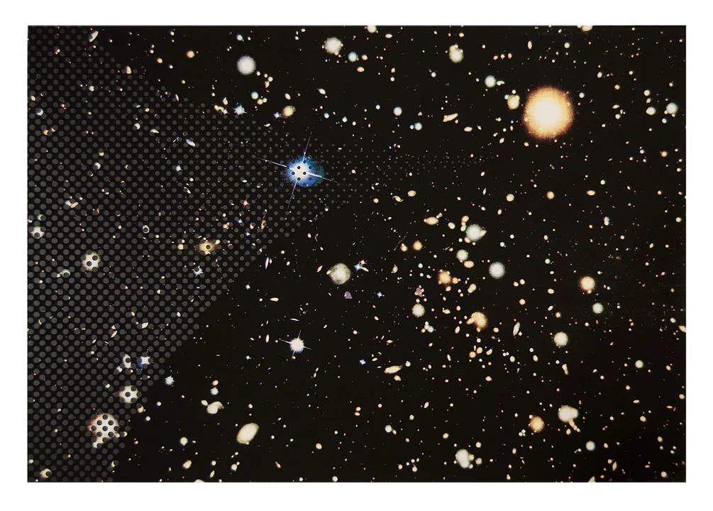  Dark Matter, screen print, 30in x 22in, 2012 
