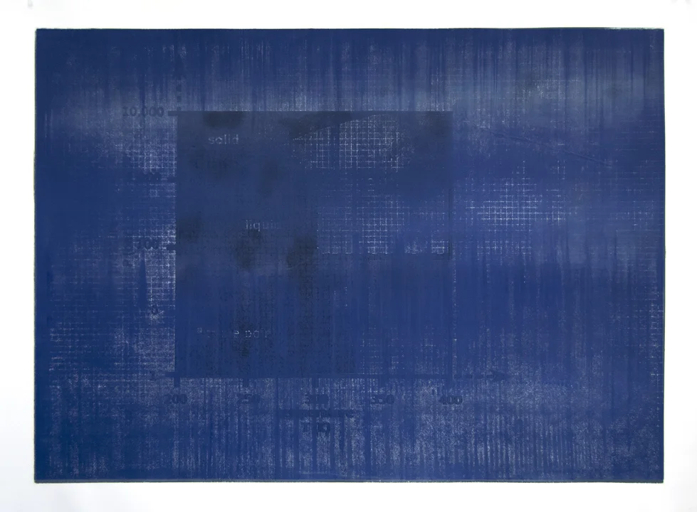  Critical Point (1A), screen print, 44in x 30in, 2013 
