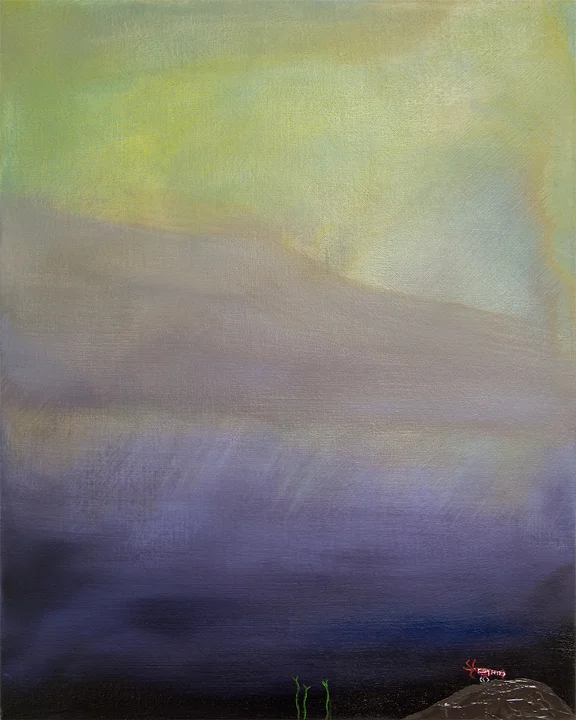  Cherry Shrimp, 16x20 inches, oil on linen, 2015 