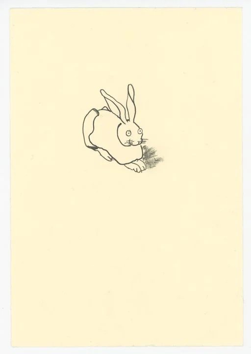 Hare  Book of graphite-on-paper drawings based on paintings &amp; drawings by Albrecht Dürer and Hans Hoffman. 8” x 11” each. 