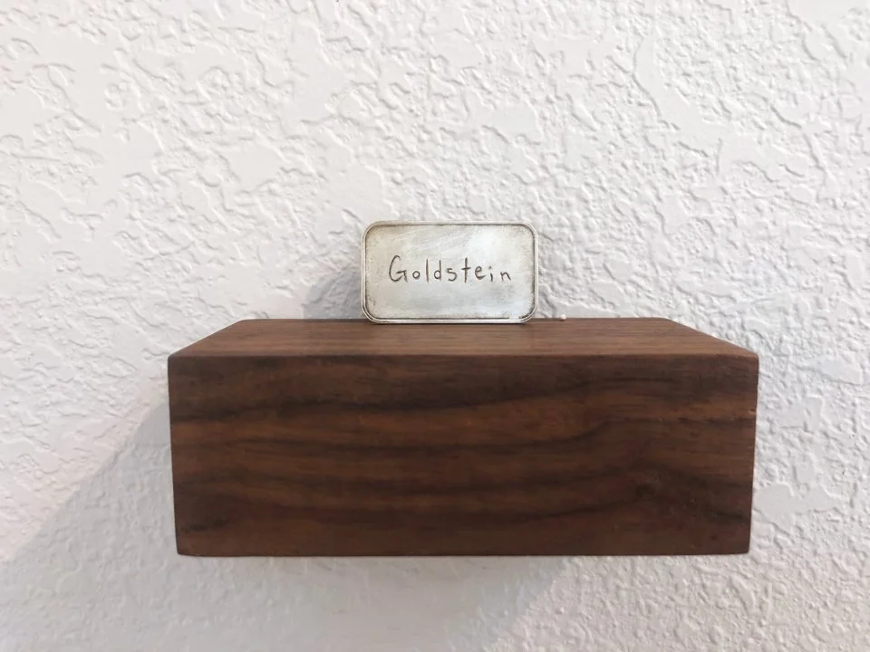  Goldstein  carved silver 