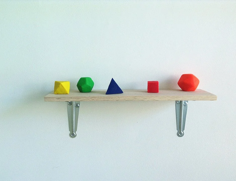  Platonic solids  Play-Doh 