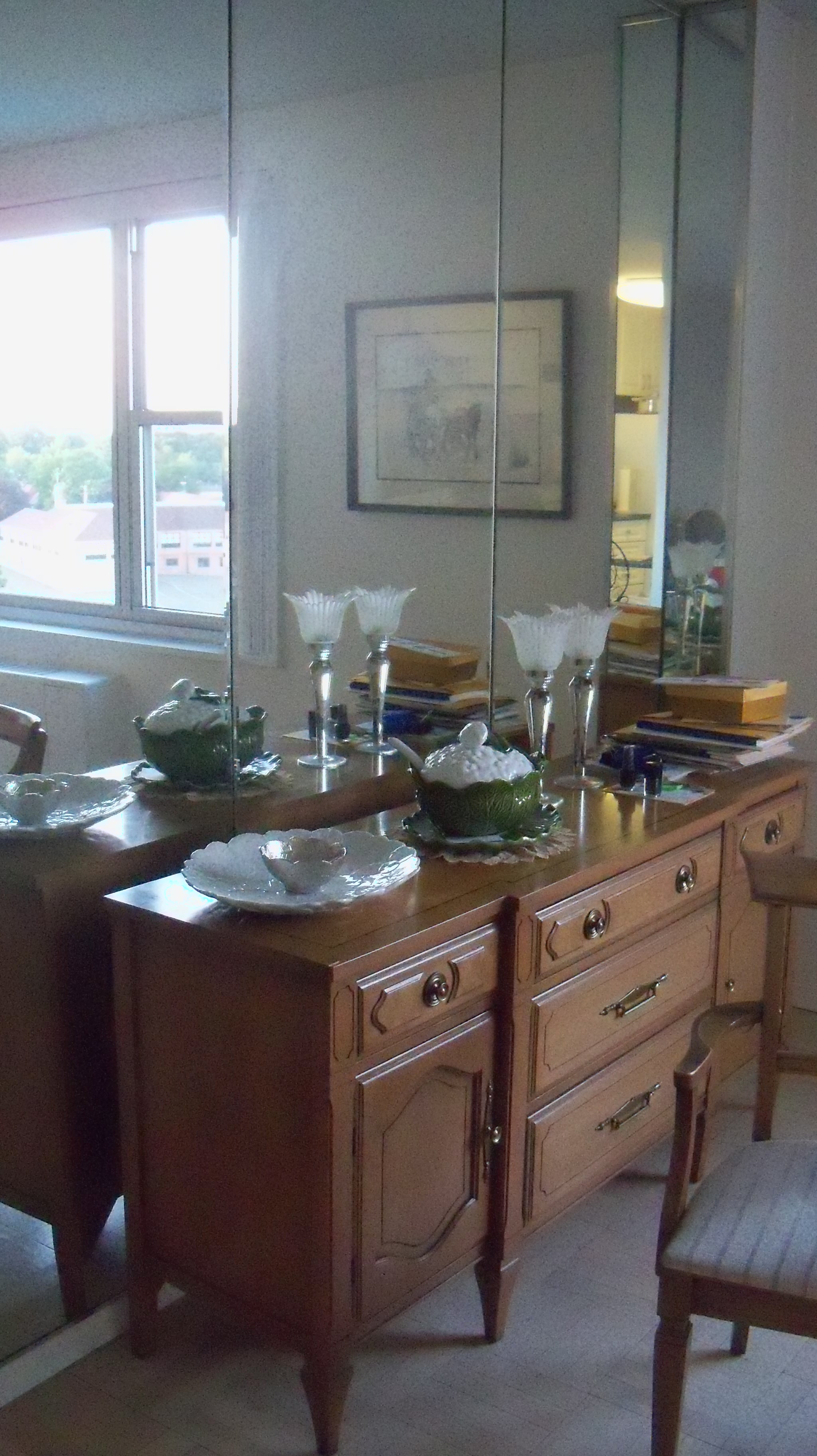 dining room before