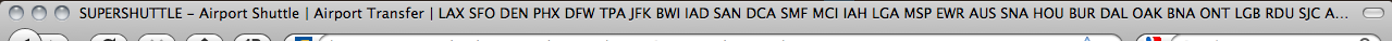 Dear SuperShuttle, please hire an SEO person that actually knows what they&#8217;re doing.