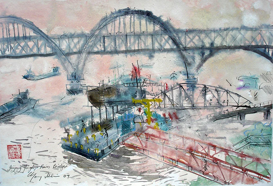Juijang Yangtze River Bridge