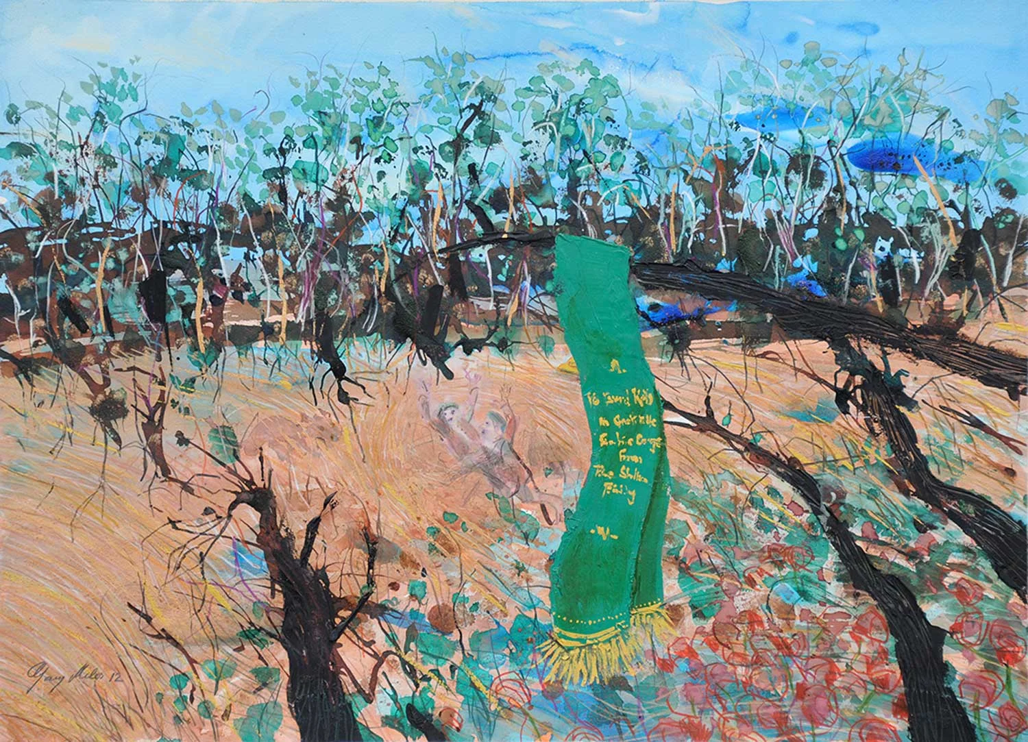 The Bravery Silk Sash