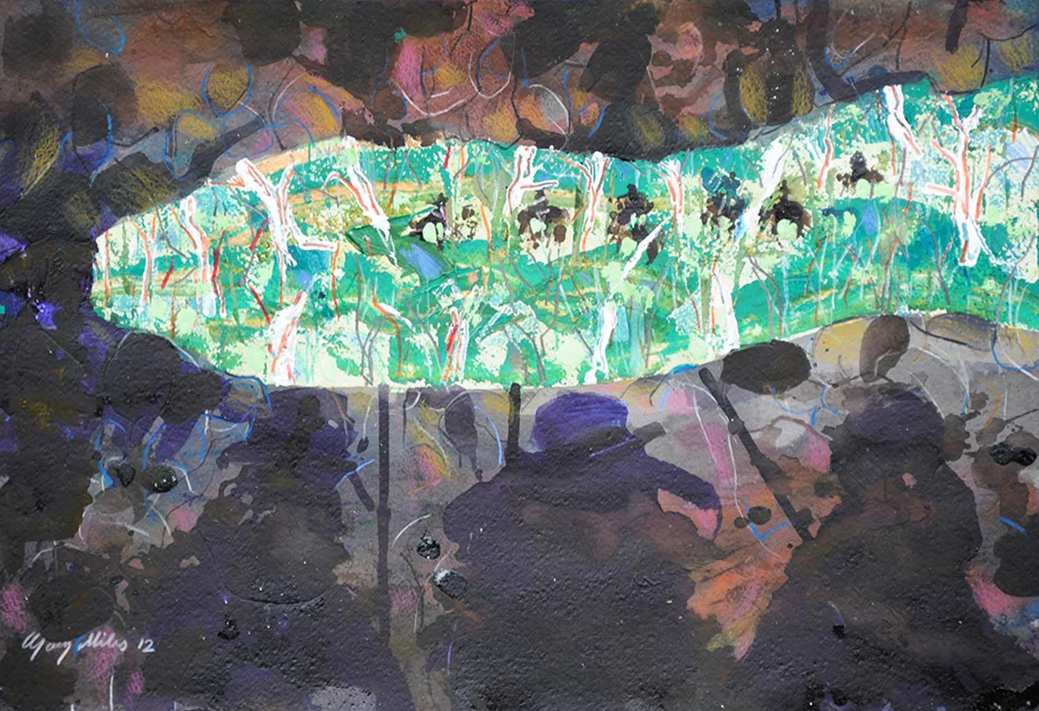 Watching the Troops Ride By