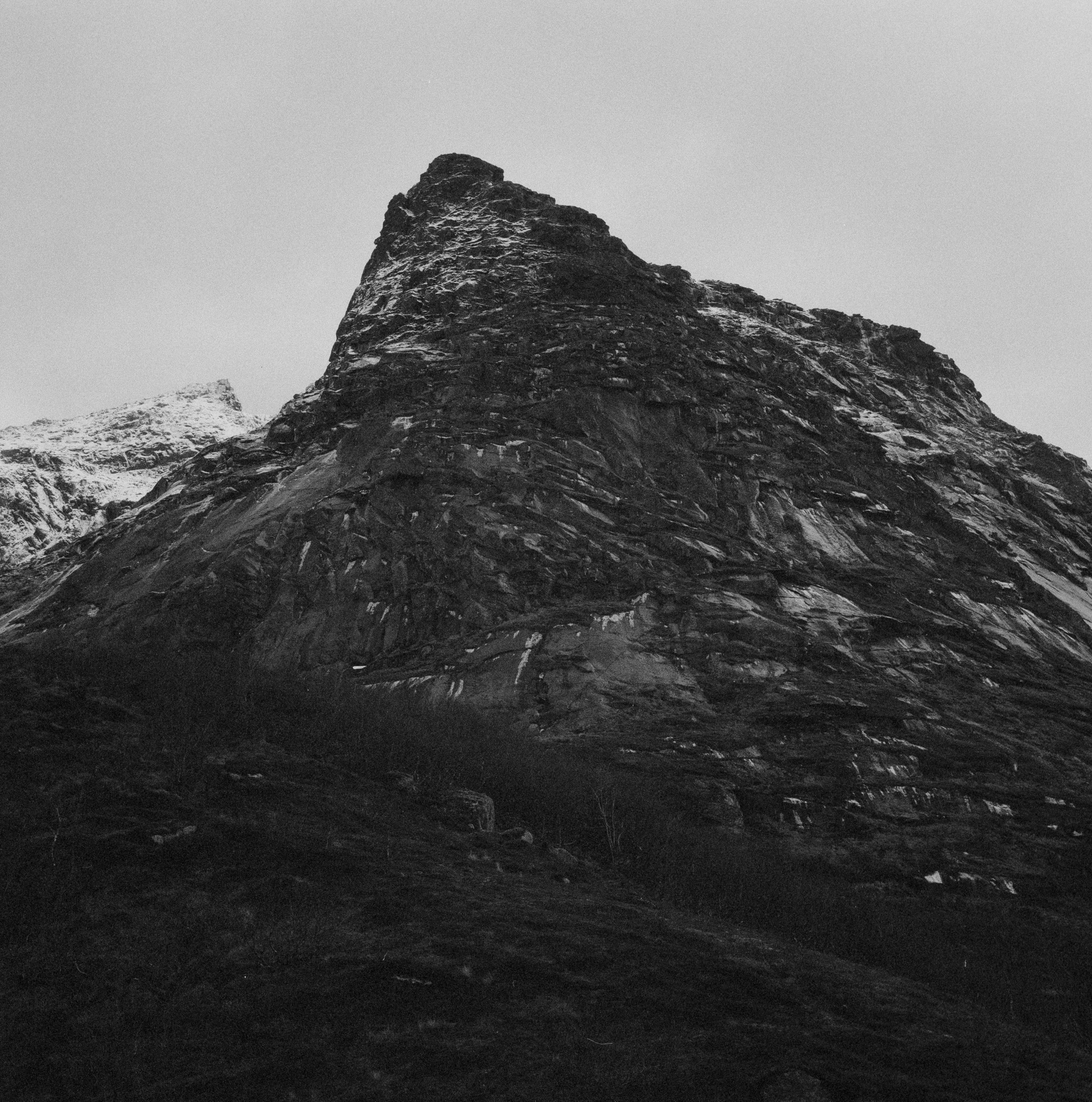 A mountain somwhere in Lofoten