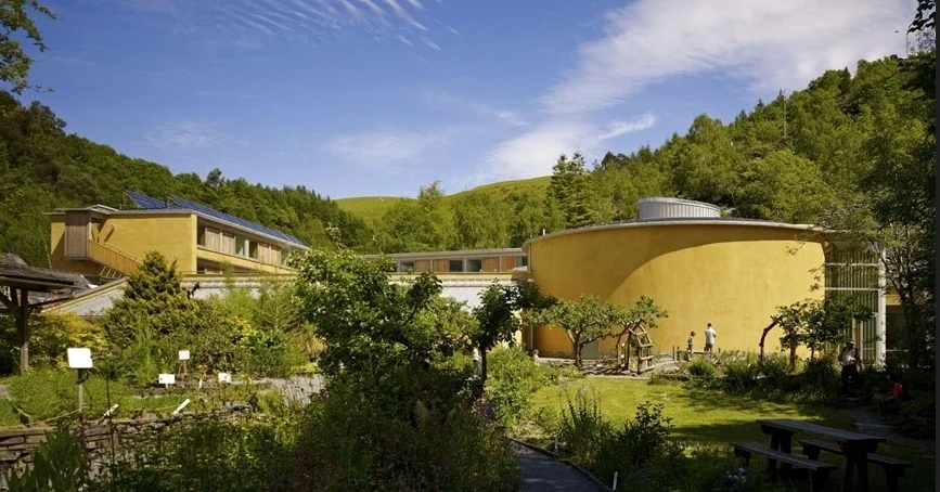 Buildings of the Wales Institute for Sustainable Education, CAT, Mid-Wales