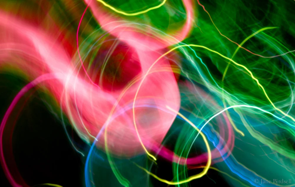 Neon ribbons: £75 (A3)