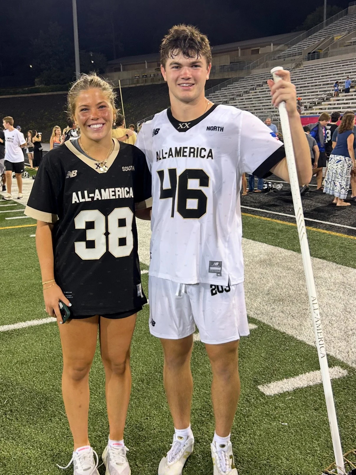 Ceci Patterson and Bryce Lyden - All-American Games - 2025