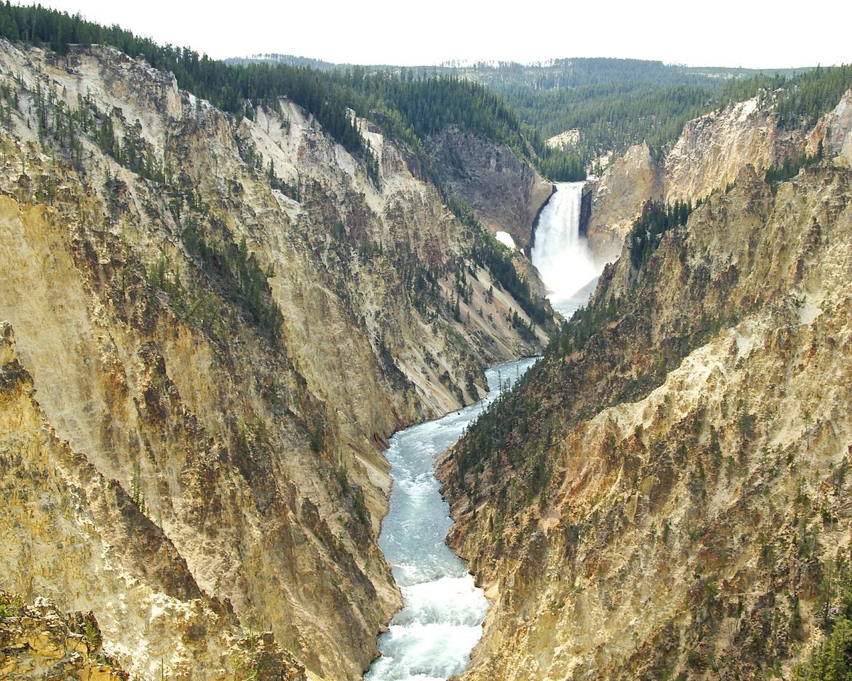 Grand Canyon of Yellowstone National Park.
