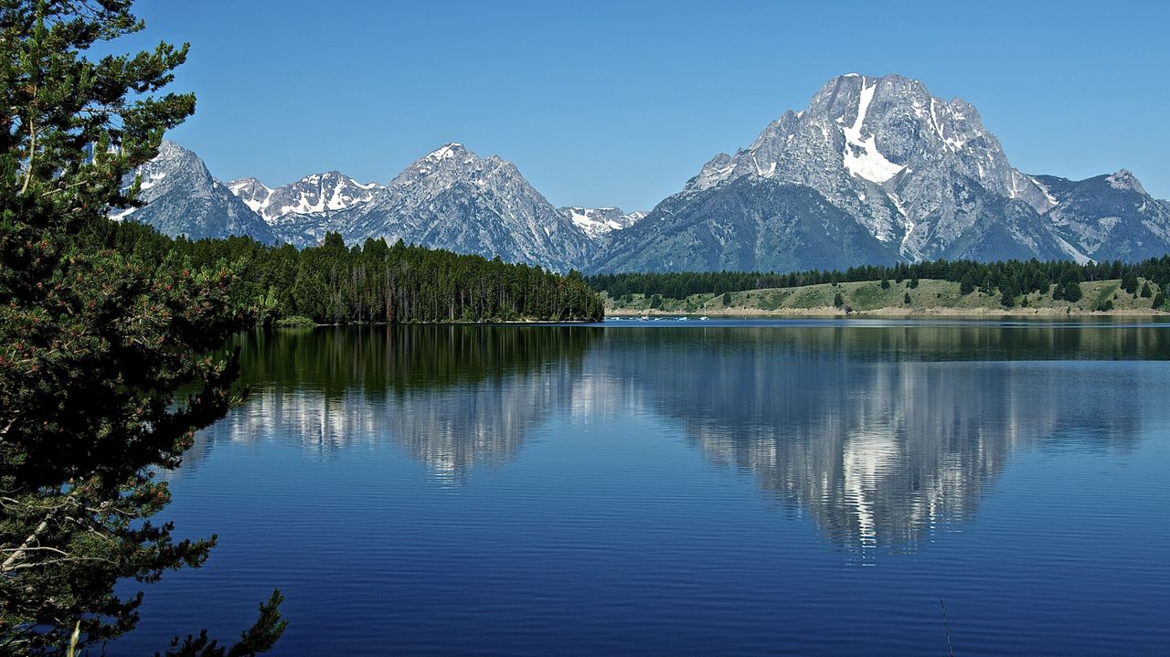 Jenny Lake, Grand Tetons, Wyoming.