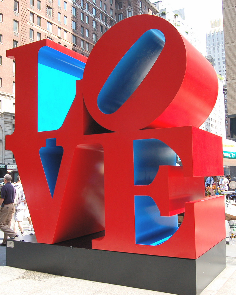 Love Statue, NYC.