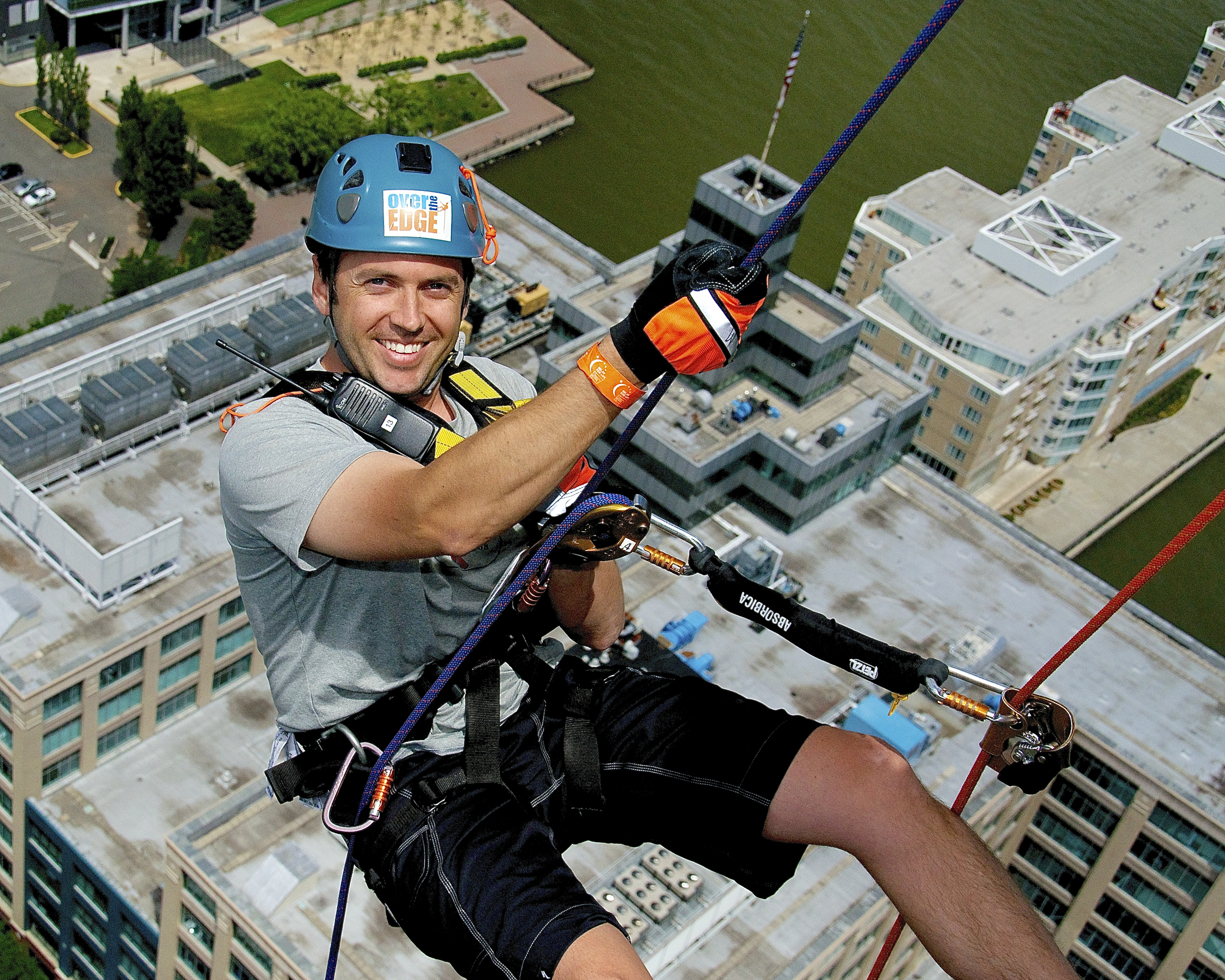 Over The Edge, American Cancer Society, Jersey City, NJ.
