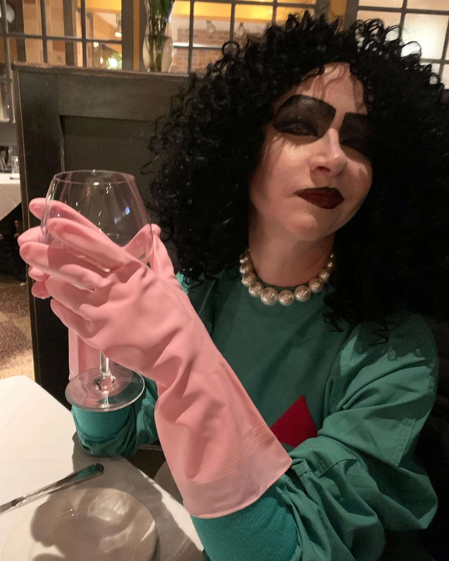 Already dreaming of Halloween&hellip; #drfrankenfurter #halloween #rockyhorrorpictureshow #costume #whowillibe #dressup #happy