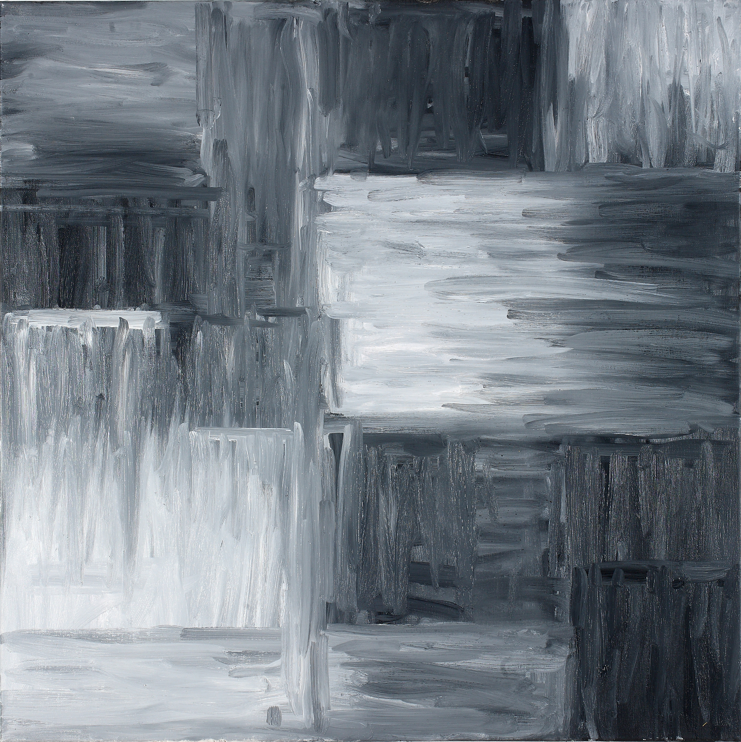  Binomial Cube II  30&nbsp;x 30&nbsp;inches  Oil on canvas 