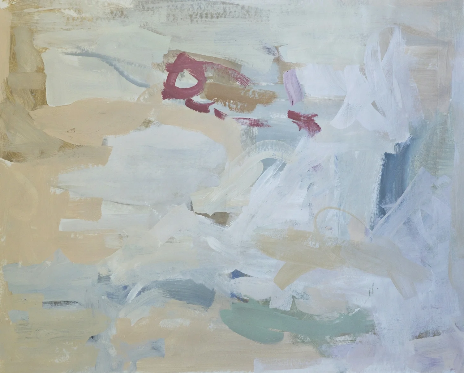 Sandstorm 42 x 52 inches Acrylic on canvas