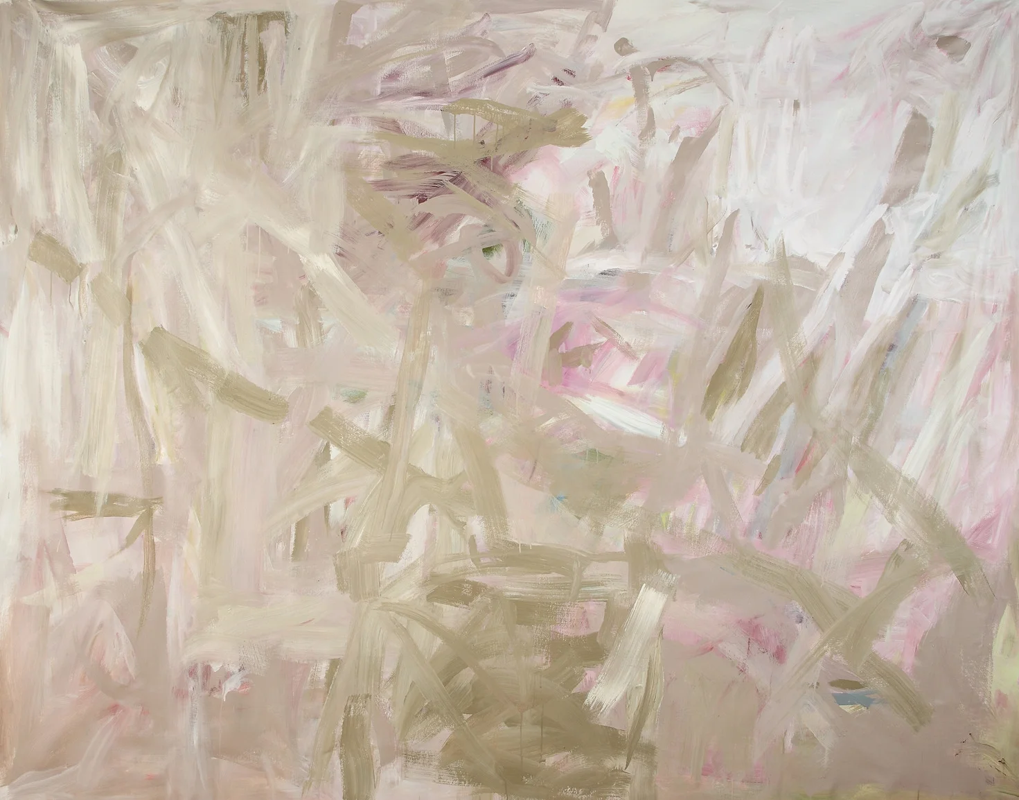 042 (SOLD) 80 x 110 inches Acrylic on canvas