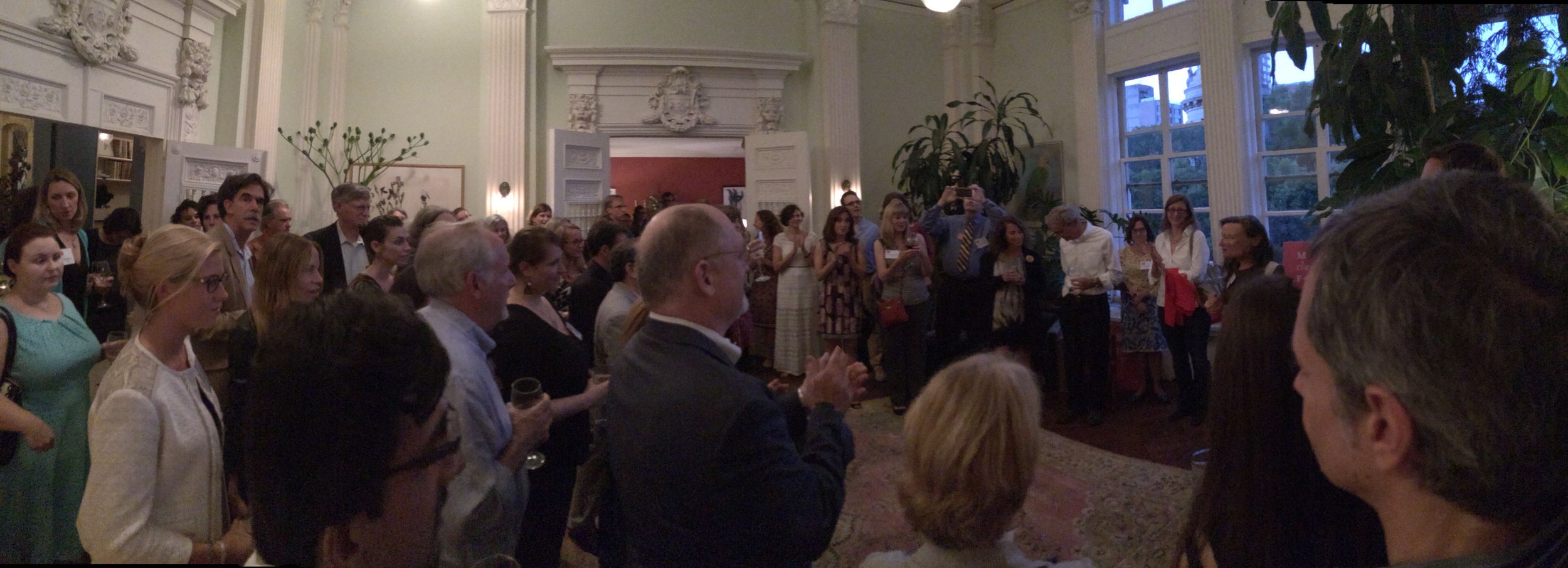 Party for Moms Clean Air Force, on the upper west side of Manhattan