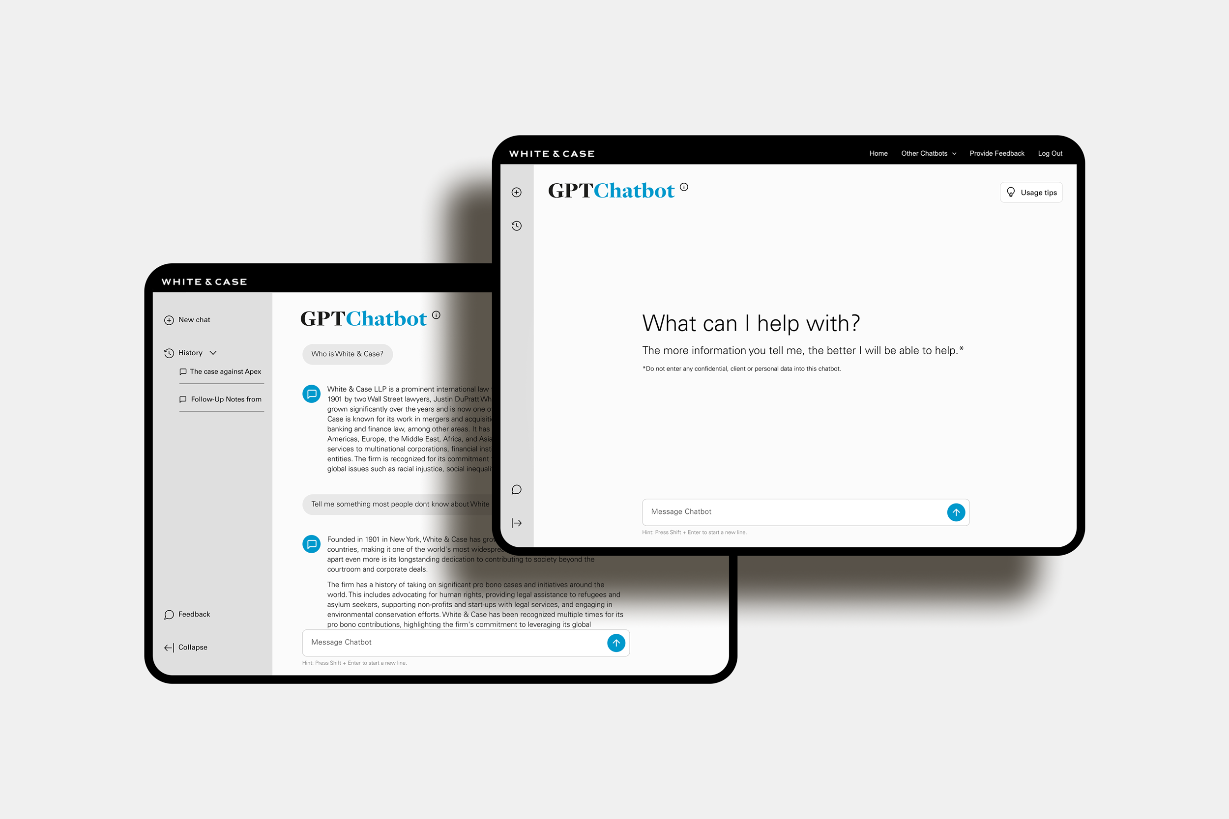 White & Case GPT chatbot