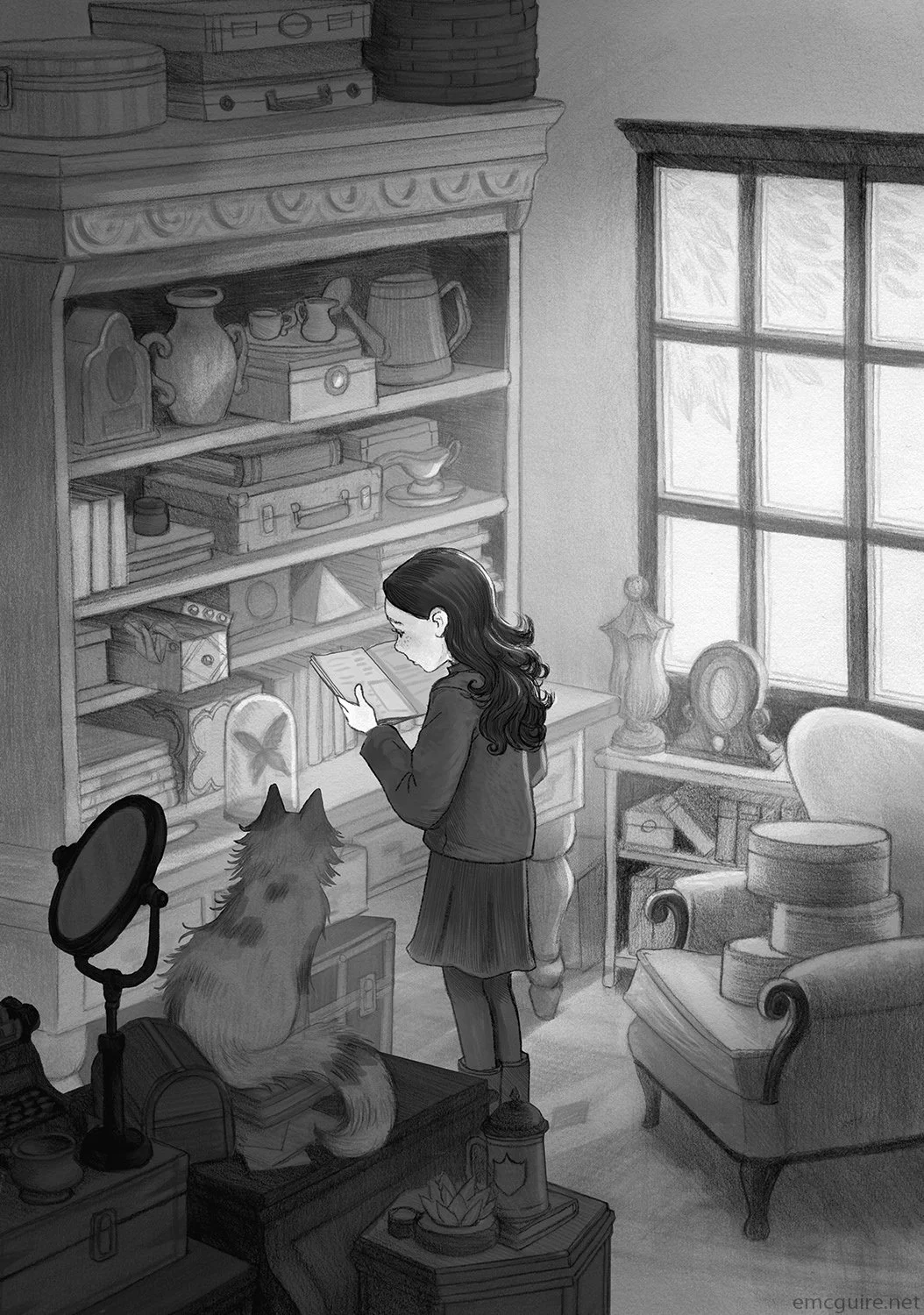 The Lost Girl, Interior Art