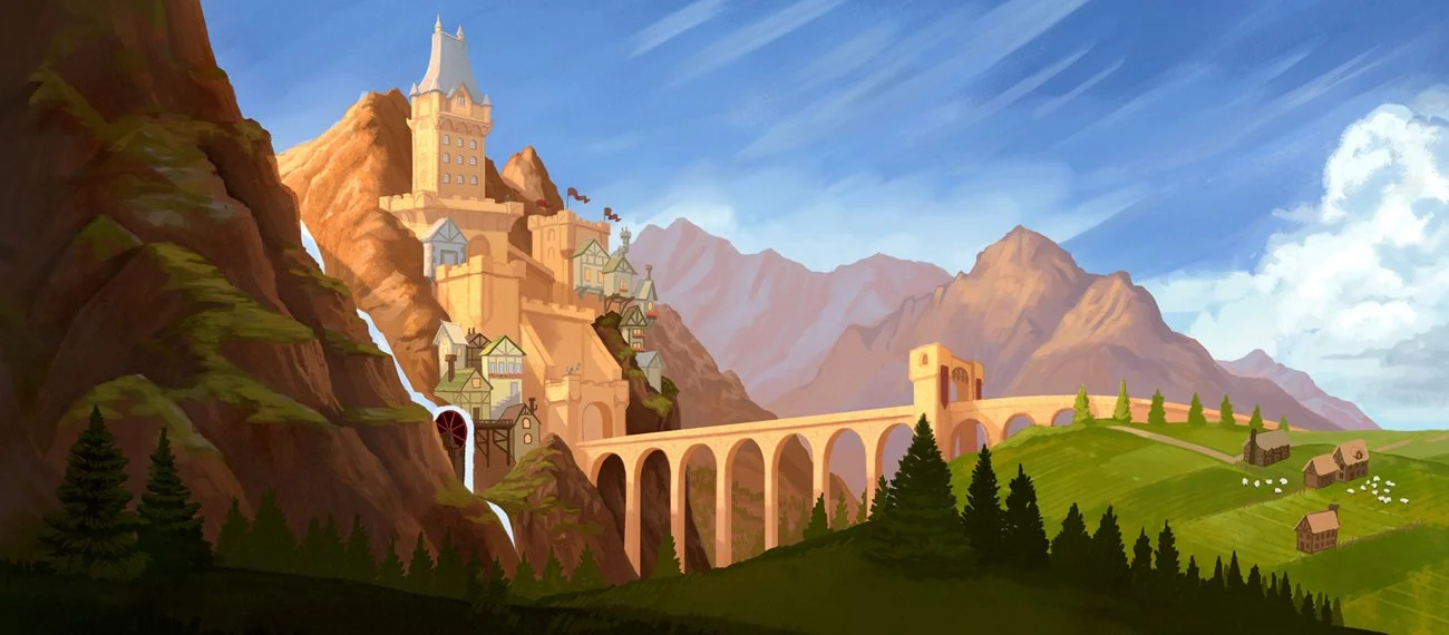 Sleeping Beauty, Interior art