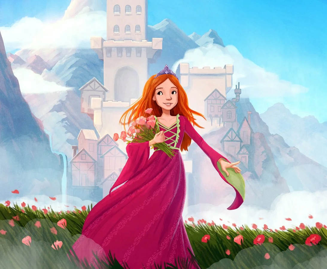 Sleeping Beauty, Interior art