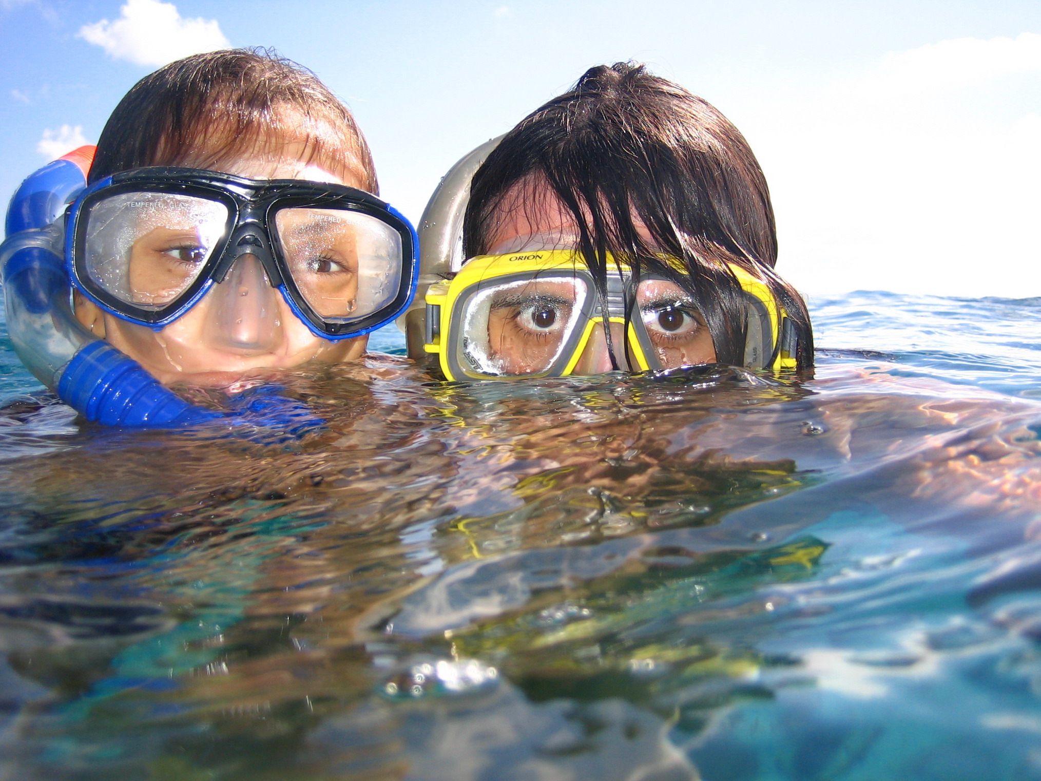 Snorkeling Kids Stock Image.jpg