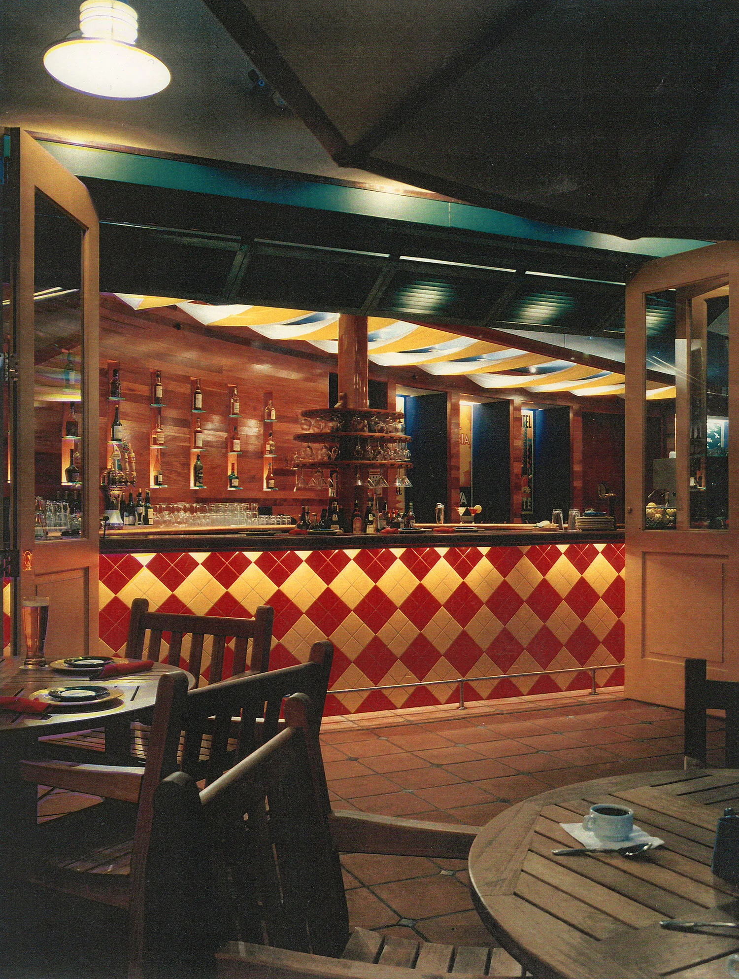 SCHOONERS BAR & BISTRO work completed for former employer Architect: Brayton & Hughes Design Studio Project Designer: Timothy Gemmill Project Type: Bar & Bistro, Monterey Plaza Hotel Year of Completion: 1996