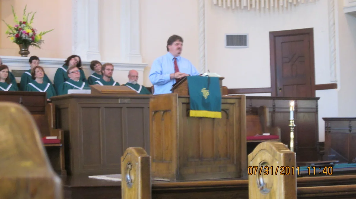 Sharing "Listening to the Dead" - St. Charles Ave. Baptist, New Orleans July '11