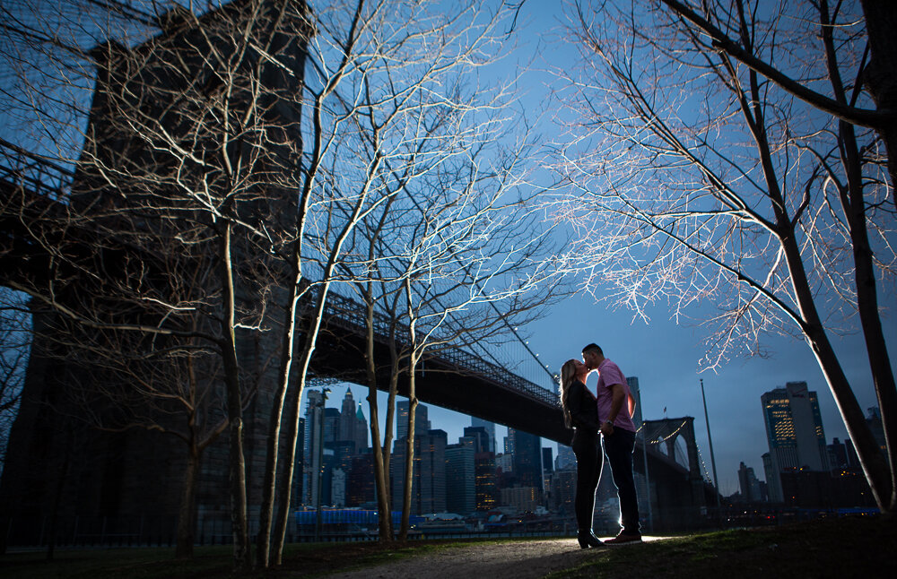 Brooklyn Bridge Park Marriage Proposal