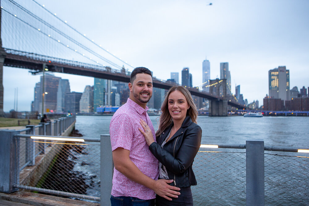 Brooklyn Bridge Proposal Photographer