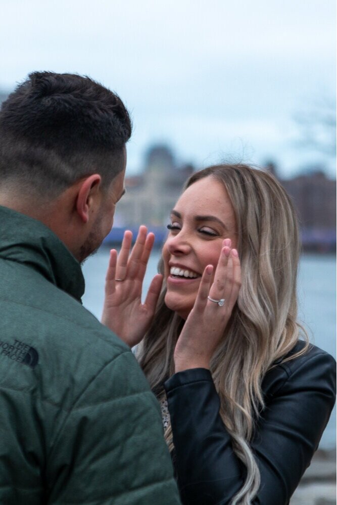 Brooklyn Bridge Park Secret Marriage Proposal