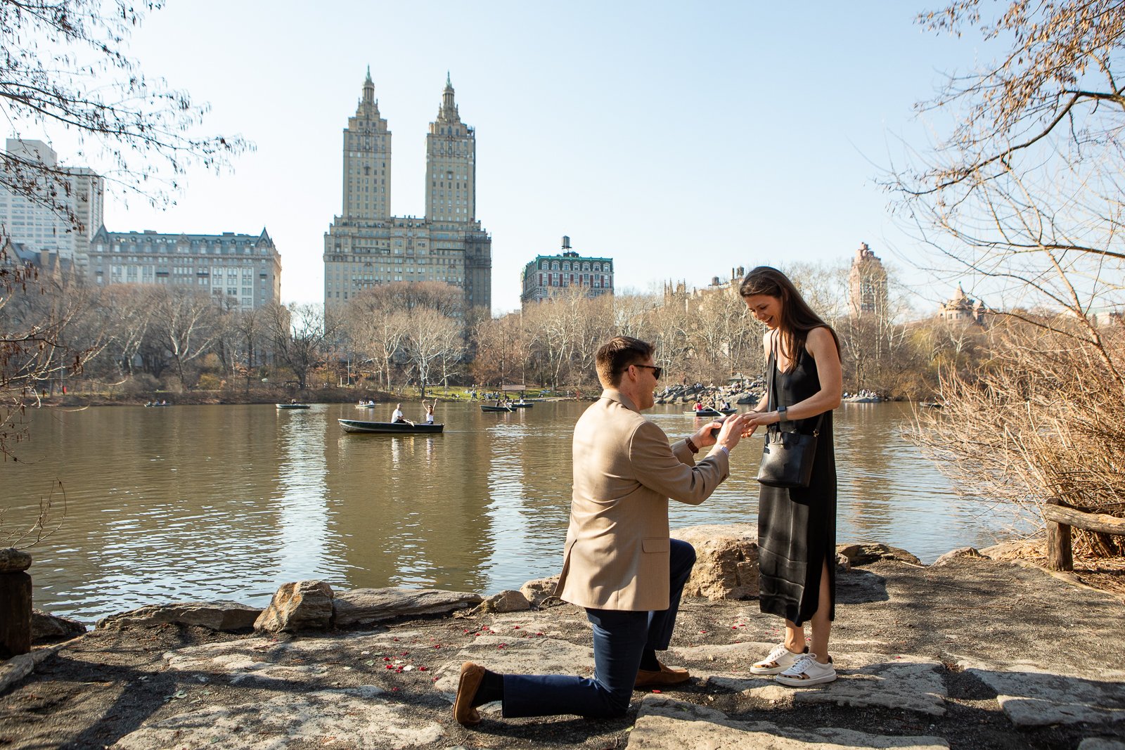 Central Park Bow Bridge Proposal Photographer NYC  _ Jonathan Heisler _3.16.2022 _ 0003.jpg