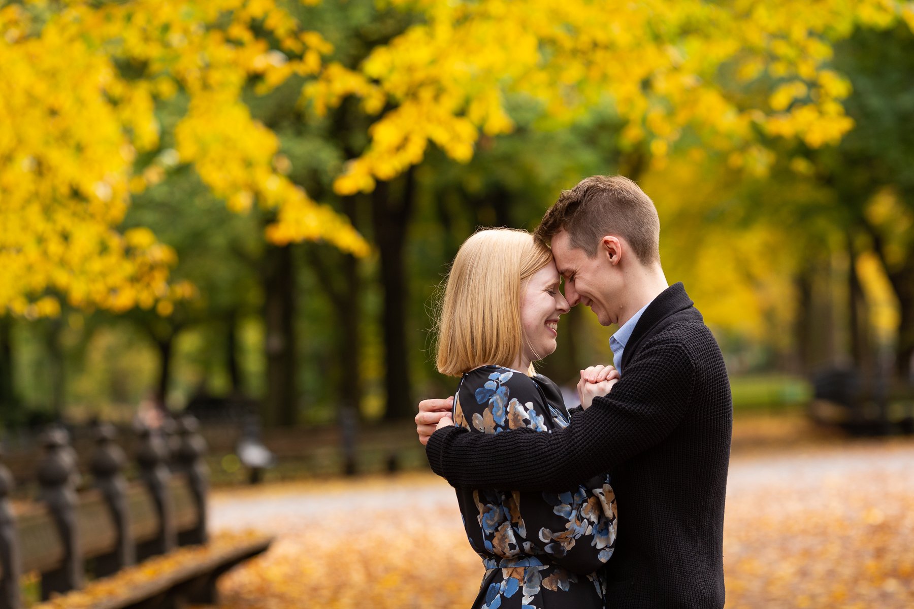 Central Park Fall Foliage Engagement Session_0010.jpg