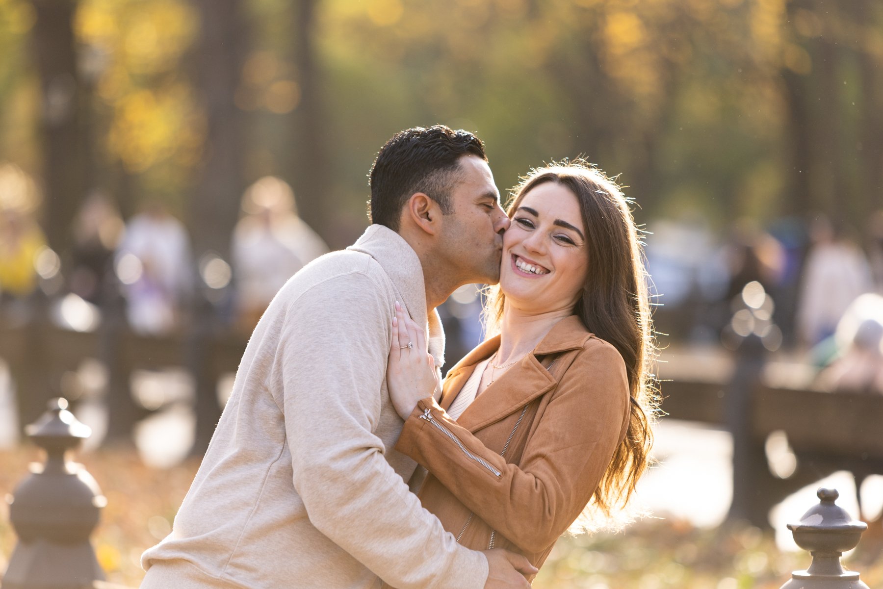 Central Park Jersey City Sunset Fall Engagement Session_0008.jpg