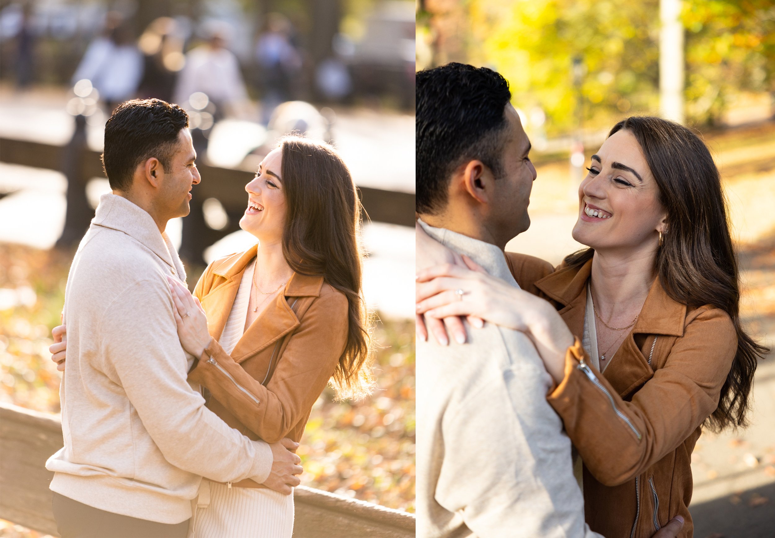 Central Park Jersey City Sunset Fall Engagement Session_0009.jpg