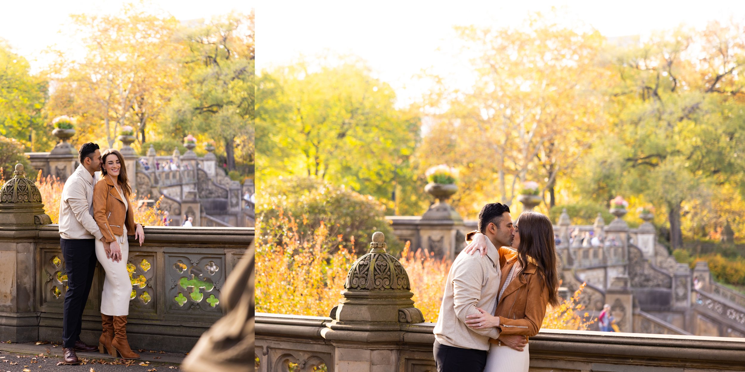 Central Park Jersey City Sunset Fall Engagement Session_0010.jpg