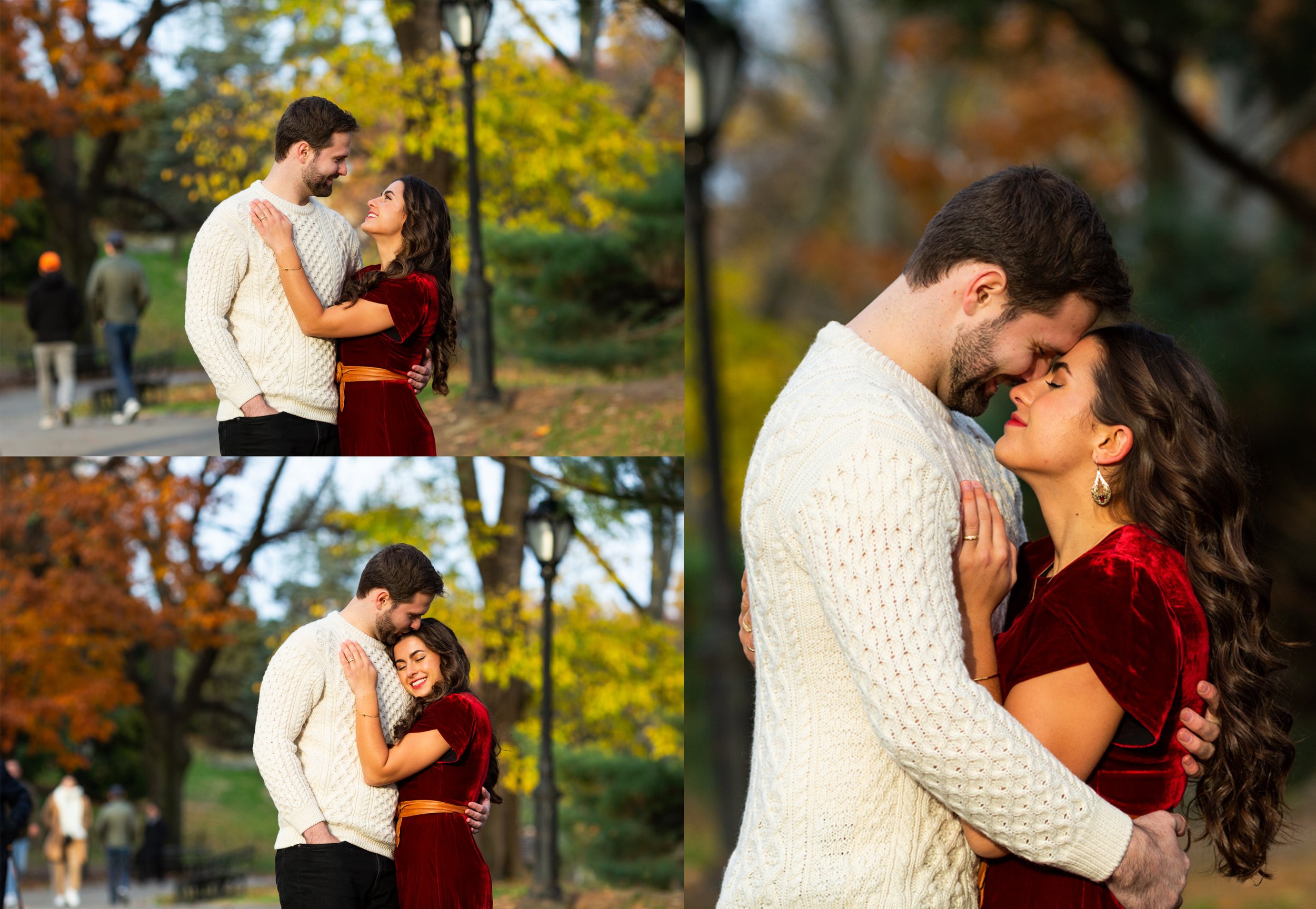 Central Park Fall Foliage Engagement Session NYC Photographer_0002.jpg