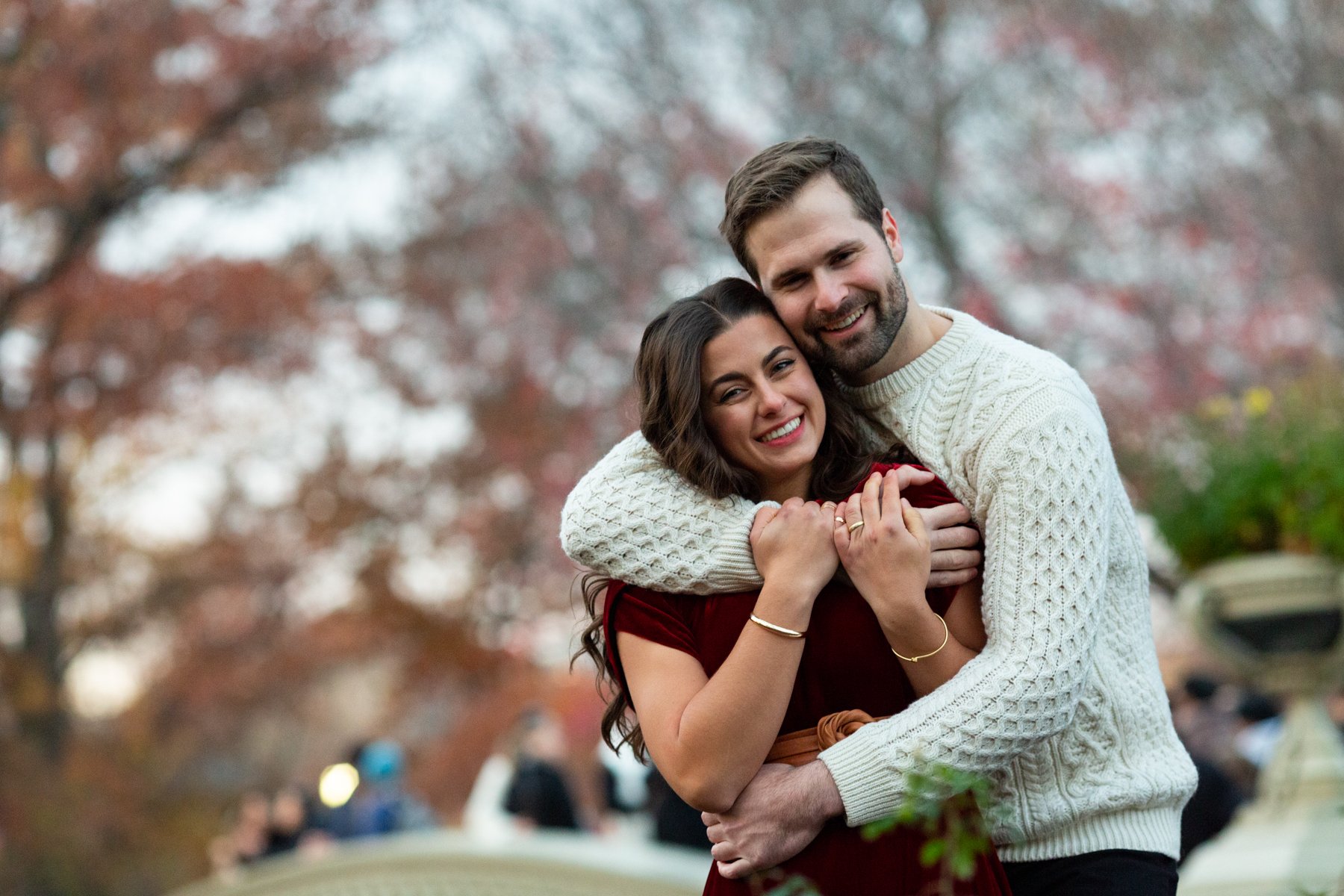 Central Park Fall Foliage Engagement Session NYC Photographer_0016.jpg