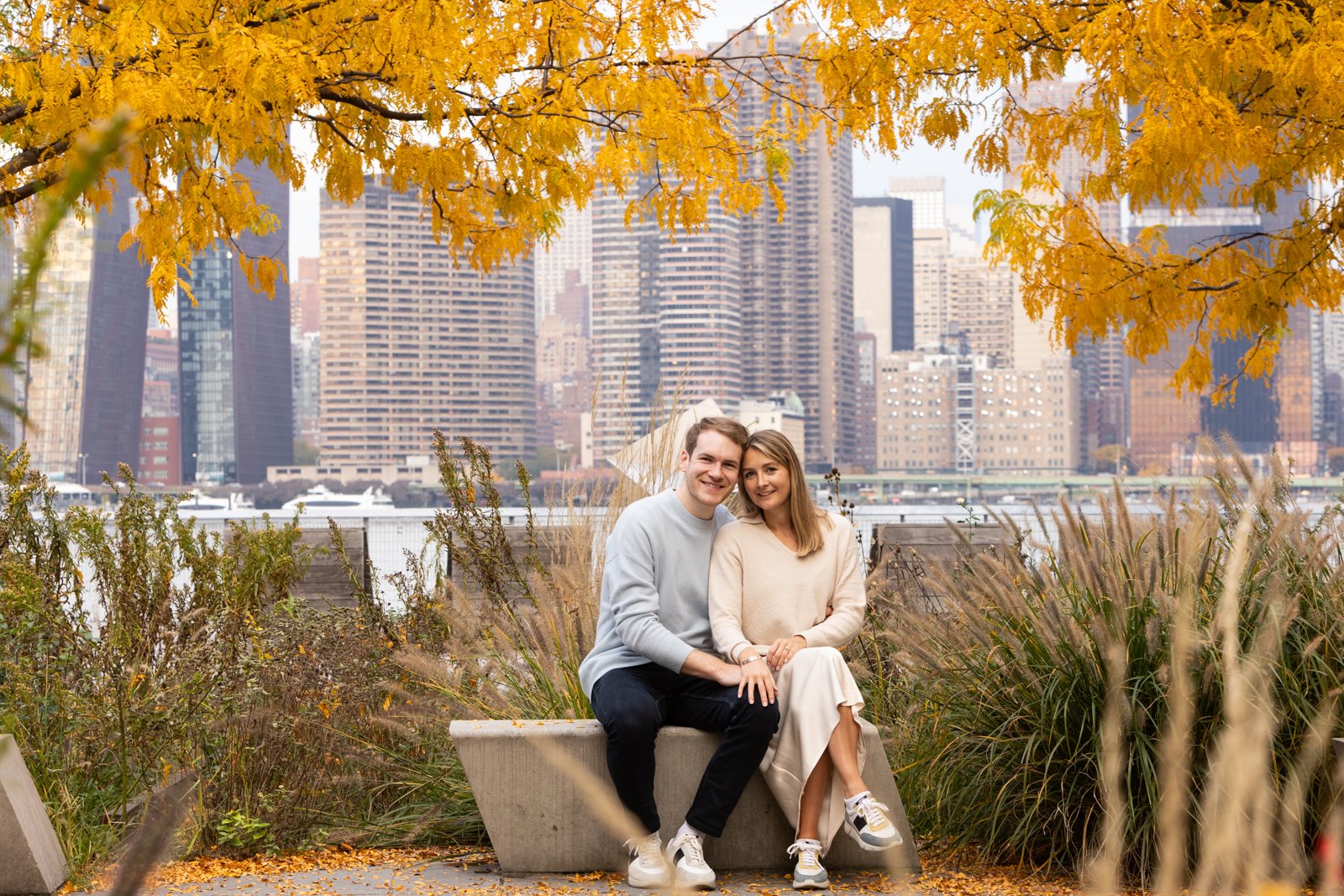 Long Island City Gantry Plaza Sunset Engagement Photographer_0011.jpg