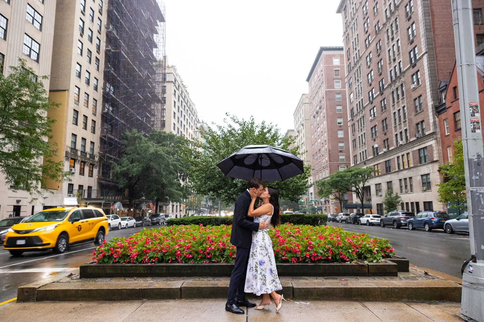 Central Park Model Boat Pond Rainy Day Proposal Photographer _0065.jpg