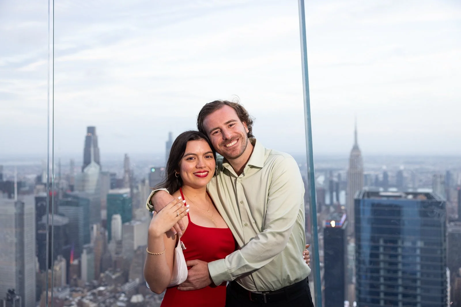 NYC Proposal Photographer The Edge at Hudson Yards Sunset _ 0095.jpg
